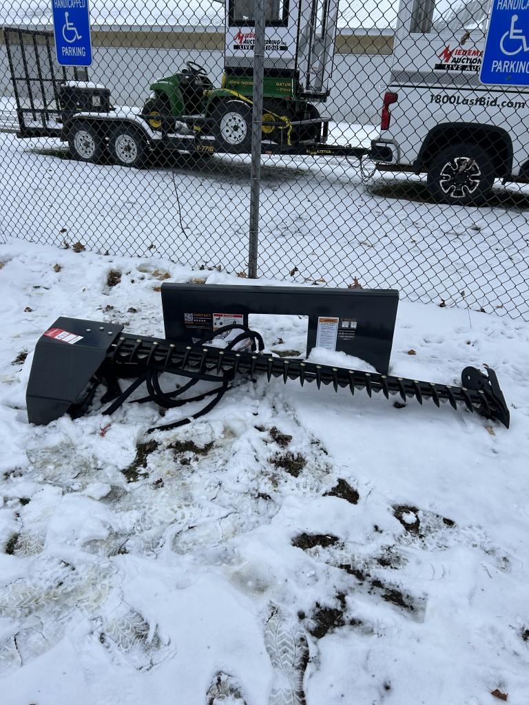 NEW WOLVERINE SICKLE BAR MOWER, SKID STEER MOUNT, 72'' X 1''
