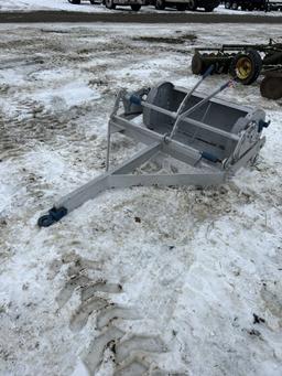 ROLLOVER/TUMBLE BOX SCRAPER, 5' WIDE, PULL TYPE