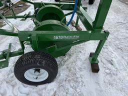 RAIN-FLOW 1670 2-ROW TRANSPLANTER, 80-GALLON POLY TANKS, S/N: 2519