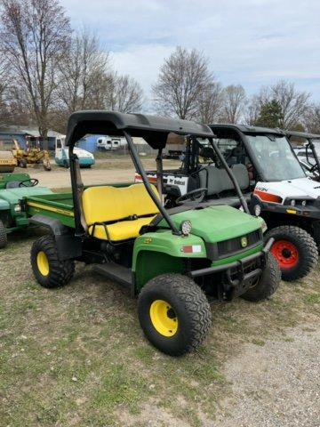 JOHN DEERE HPX GATOR UTILITY VEHICLE, 4X4, 21-HP KAWASAKI V-TWIN ENGINE, NEW ENGINE OIL AND FILTER