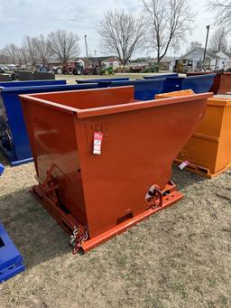 NEW FORKLIFT DUMP HOPPER 2 YARD
