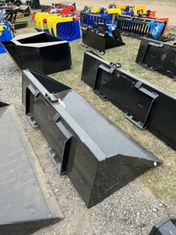 SKID STEER BUCKET WITH BLADE, 72''