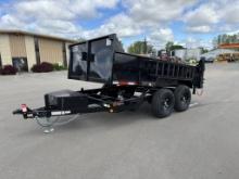 2025 QUALITY STEEL DUMP TRAILER, 12'