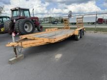 1987 DILLY EQUIPMENT TRAILER