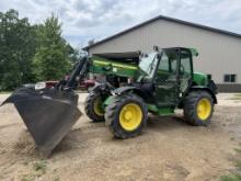2007 John Deere 3420 Telehandler, 3,950 Hours, EROPS, Diesel Engine, 7500# Max. Load Capacity, 23''