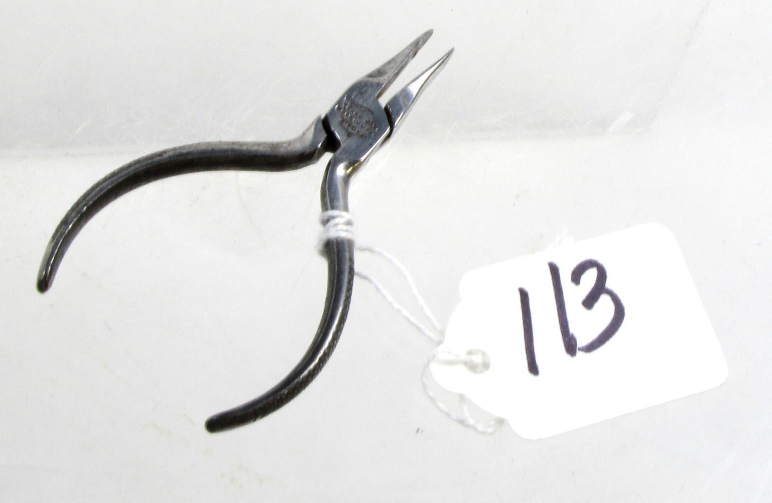 Win. Flat Nose Lap Joint Plier No. 2190-3"