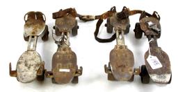 Lot Of Win. 2, Roller Skates, Roller Skates W/key