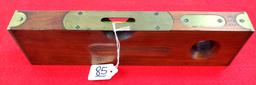 Keen Kutter 12" Mahogany/brass Level