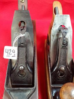 Lot Of 2 Winchester Wood Bottom Plane No 3041; Winchester Plane No 3045