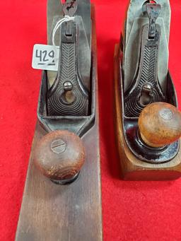 Lot Of 2 Winchester Wood Bottom Plane No 3041; Winchester Plane No 3045