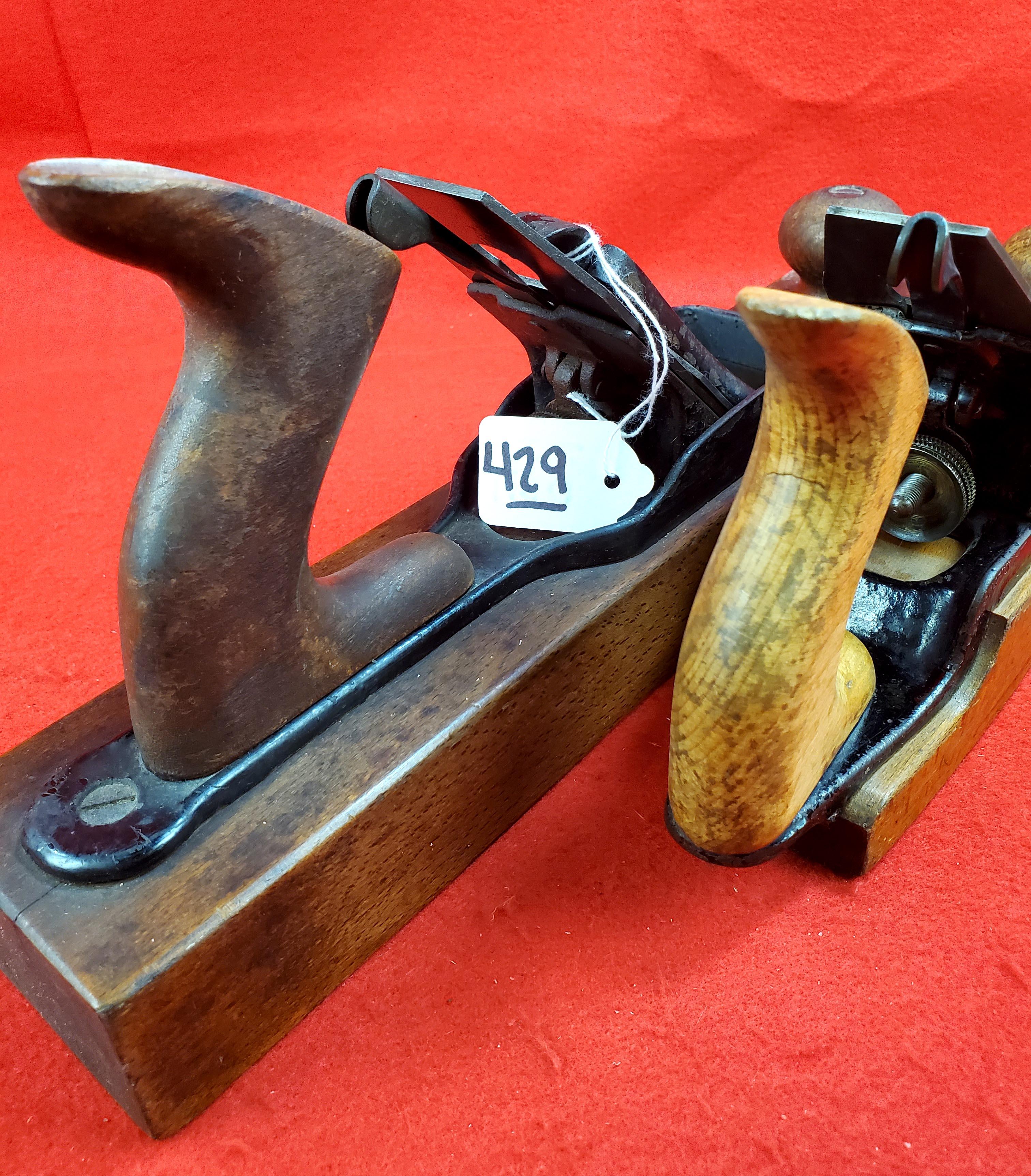 Lot Of 2 Winchester Wood Bottom Plane No 3041; Winchester Plane No 3045