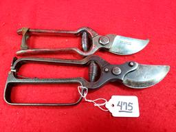 Lot Of 2 Keen Kutter Garden Pruning Shears