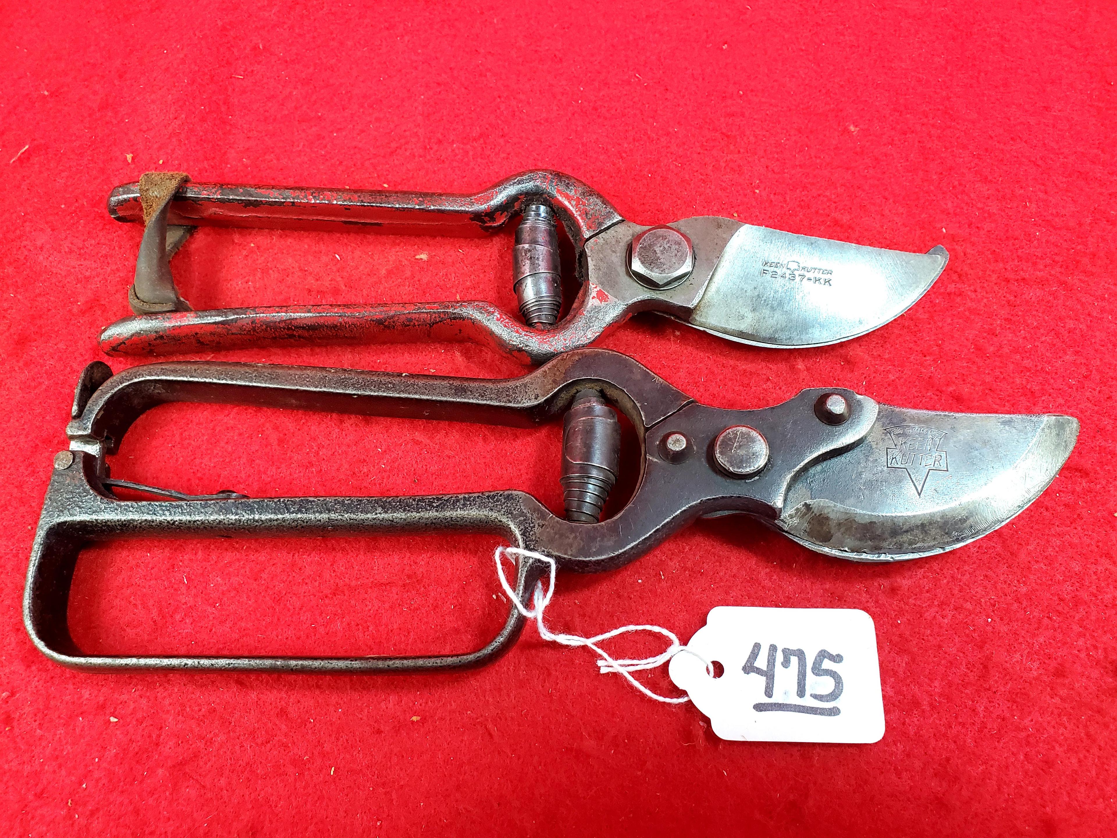 Lot Of 2 Keen Kutter Garden Pruning Shears