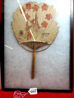 Lot Of 2; Keen Kutter Hand Fans