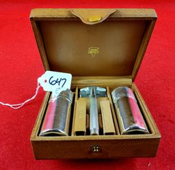 Keen Kutter Shaving Kit In Leather Case