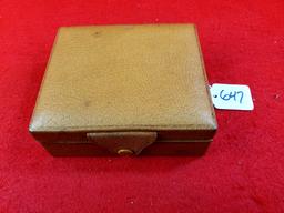 Keen Kutter Shaving Kit In Leather Case