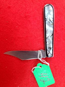 K042: Ecs Keen Kutter; One Blade; Shell Like Celluloid Handles