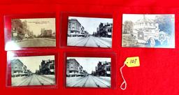 S107: Lot Of 5 Misc. Postcards