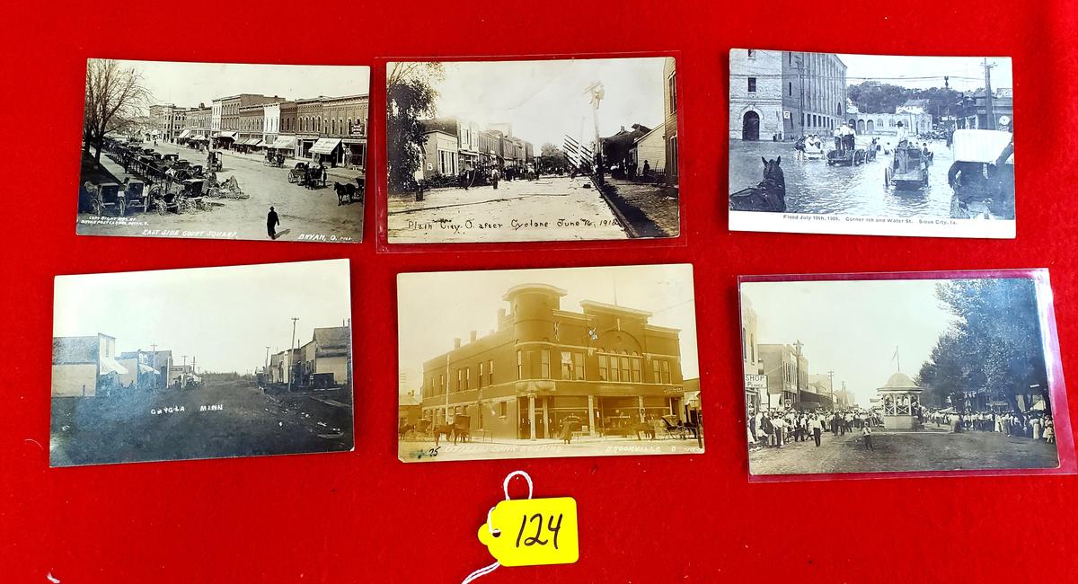 S124: Lot Of 6 Keen Kutter Postcards