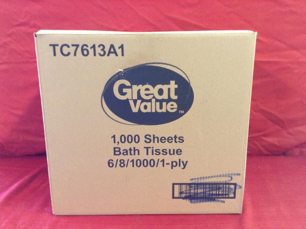 Box of Bath Tissue