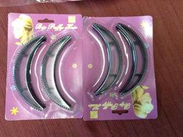 Multi Color Hats and Banana Hair Clips