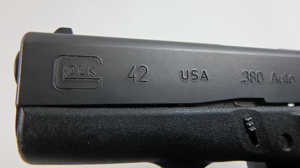 GLOCK 42 PISTOL 380 AUTO