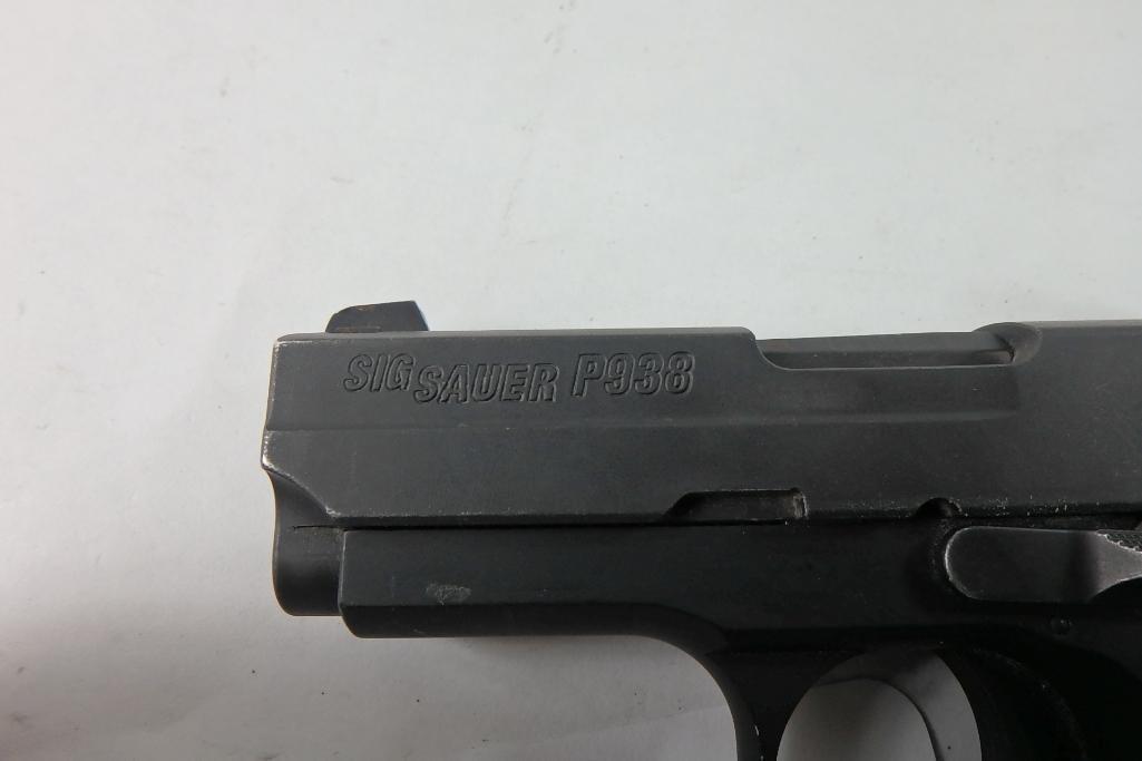 SIG SAUER P938 PISTOL 9MM