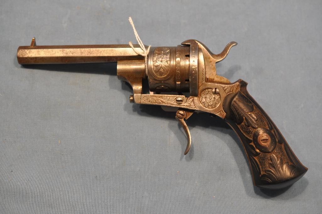 Unmarked Antique revolver.32 cal