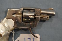 Baby Hammerless .22 cal revolver