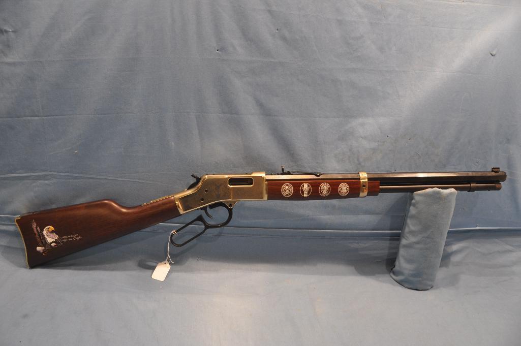 Henry .44 rim mag lever action rifle