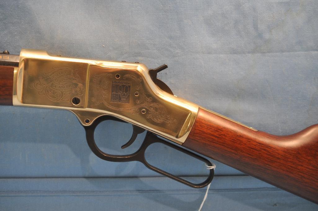 Henry .44 rim mag lever action rifle