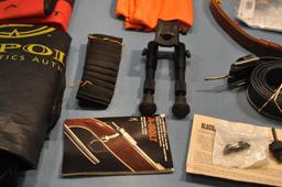 Variety of sporting good items as pictured