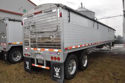 '08 Wilson DWH-501 PaceSetter 41' aluminum hopper bottom grain trailer