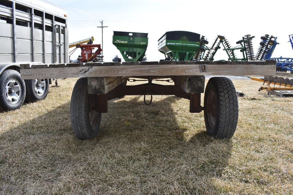 7'x14' hayrack on running gear