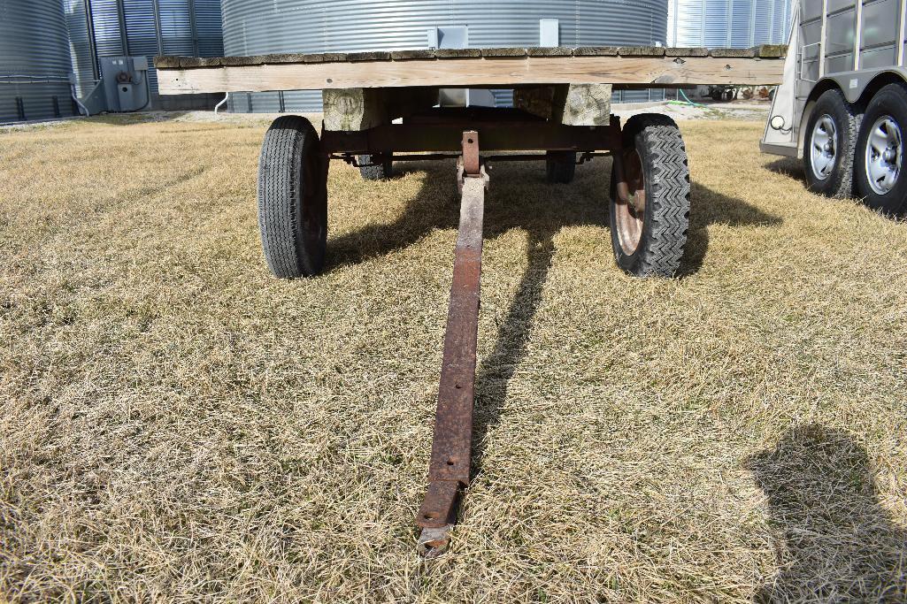 7'x14' hayrack on running gear