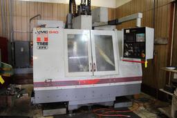 Tree VMC 840 (ZPS) CNC vertical milling machine w/ Yasnac control, 32" X-axis travels, 17" Y-axis