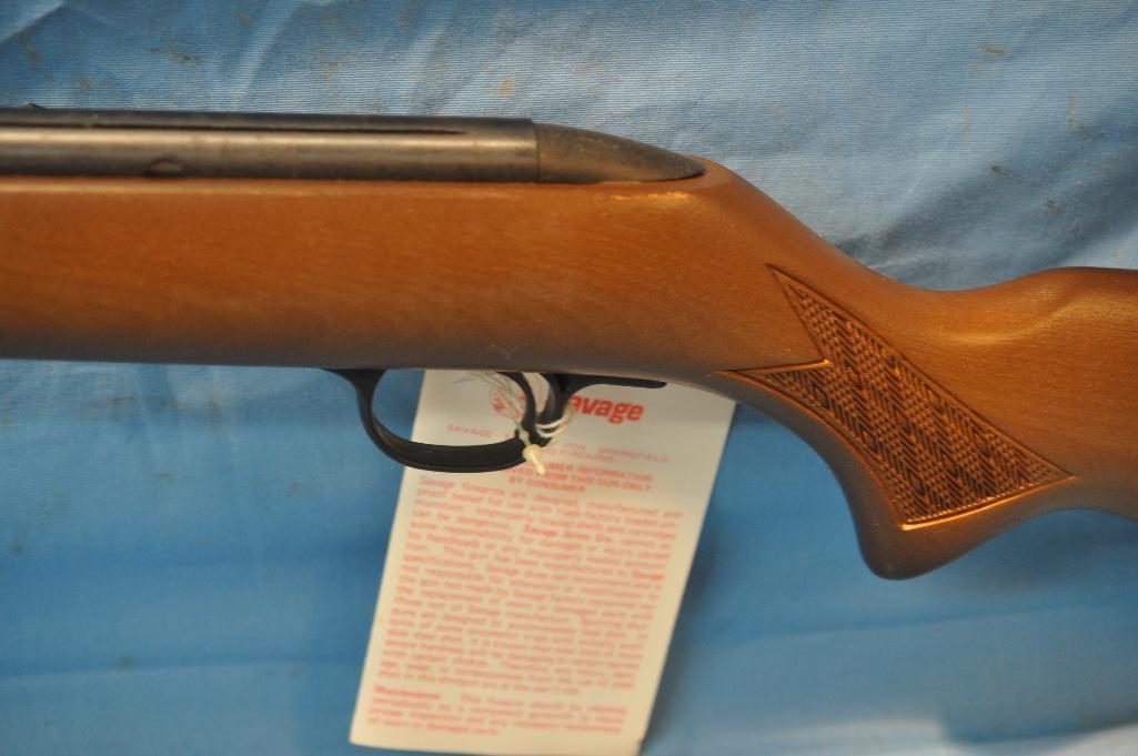 SAVAGE STEVEN'S MODEL 887 .22 CAL. SEMI AUTO RIFLE
