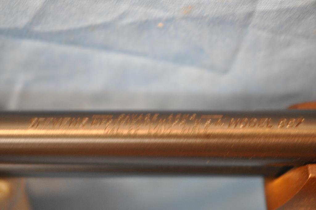 SAVAGE STEVEN'S MODEL 887 .22 CAL. SEMI AUTO RIFLE