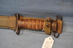 BAYONET/KNIFE WITH SHEATH
