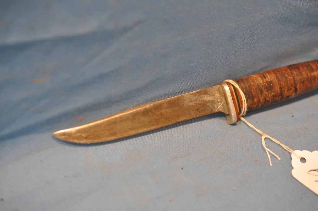 KINFOLKS KNIFE WITH CUSTOM SHEATH