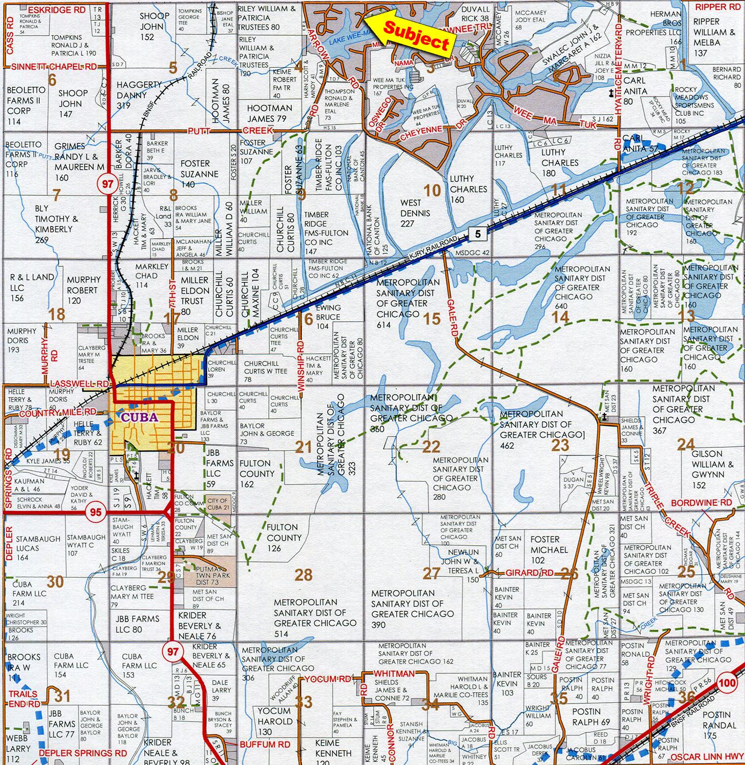 Outlet T Wee-Ma-Tuk Hills, Section 2
