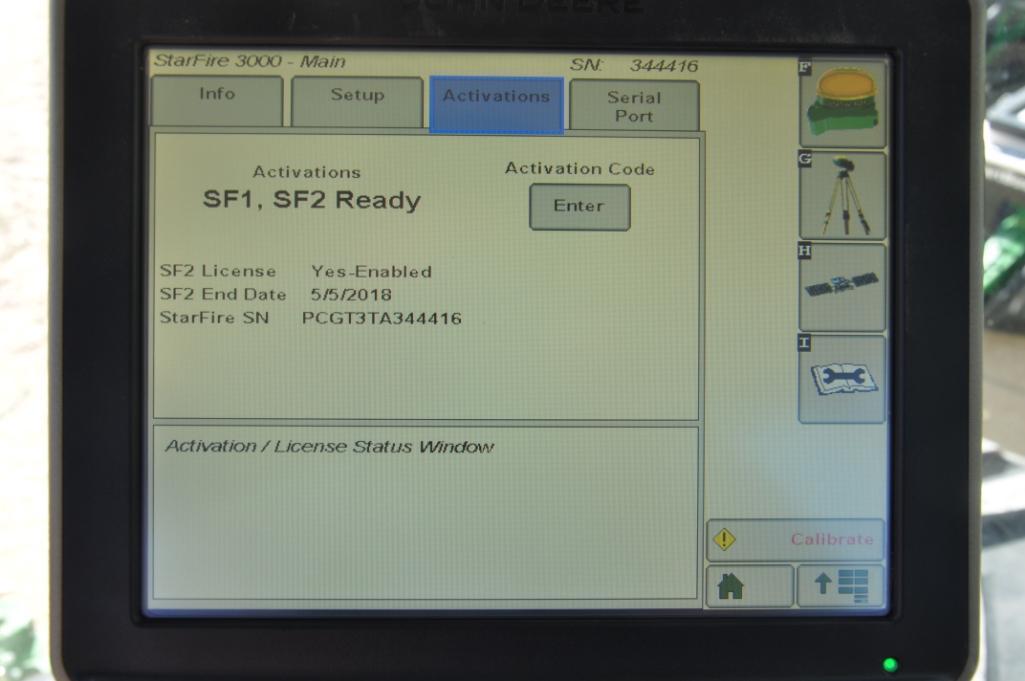 2011 John Deere StarFire 3000 receiver