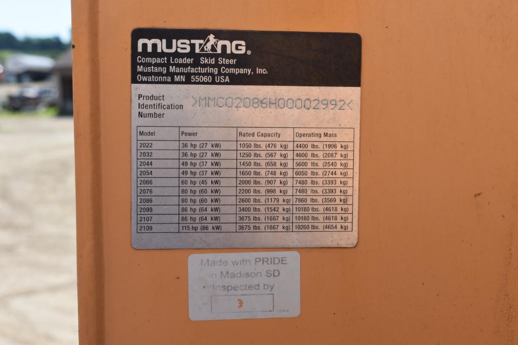 Mustang 2086 Turbo skidsteer