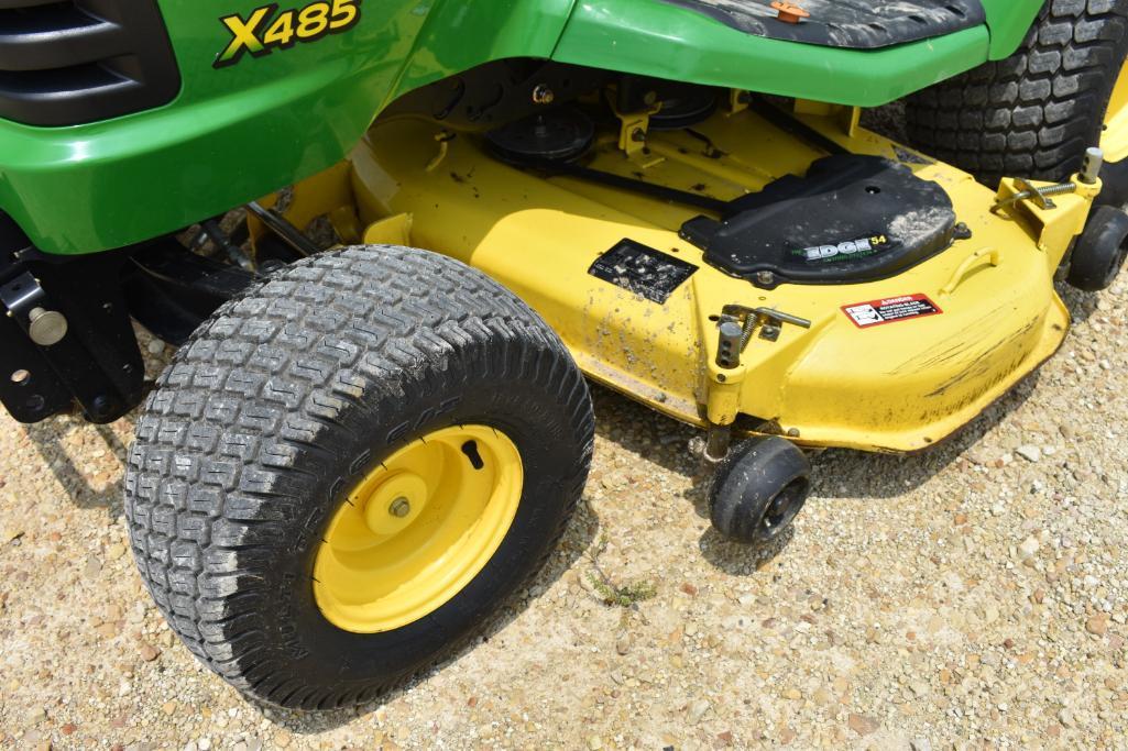 2004 John Deere X485 riding lawn mower