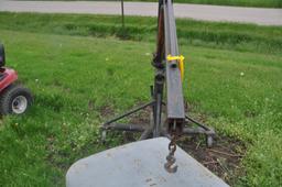 Shop built hyd. eng. hoist