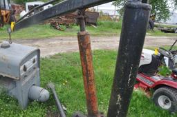 Shop built hyd. eng. hoist
