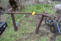 580 Case backhoe fork attachment