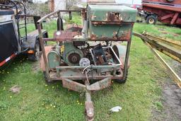 Lincwelder portable welder/generator on cart