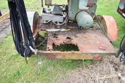 Lincwelder portable welder/generator on cart