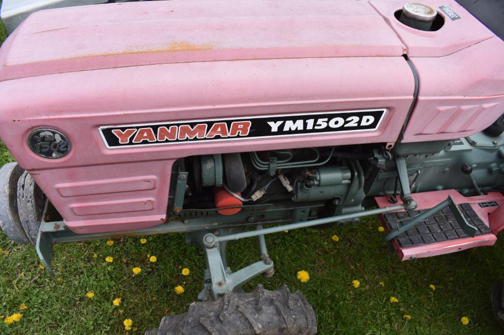 Yanmar YM1502D compact diesel tractor